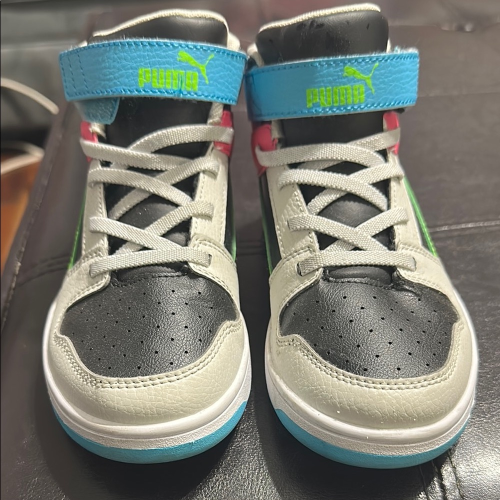 Kids Puma Rebound Layup Mids - 1C